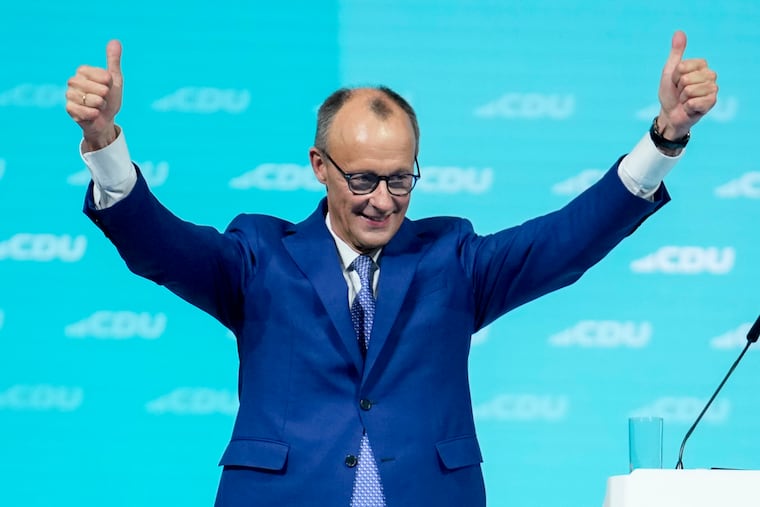 Christian Democratic Union party leader Friedrich Merz, set to become Germany’s next chancellor after Sunday's election results, must lead a united effort to stand up to Donald Trump and his embrace of Moscow, writes Trudy Rubin.