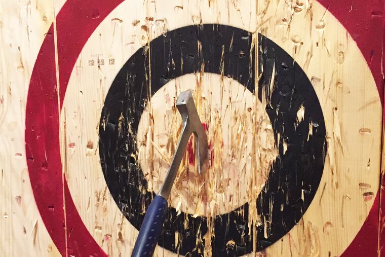 She never even wanted to take an ax her ex.