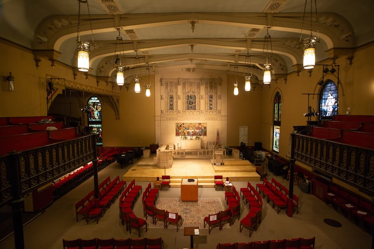 St. Stephen's Episcopal Church in Center City reopened three years ago and hosts mid-day services while also doing community outreach during the week. Tuesday, May 14, 2019. The Episcopal Diocese of Pennsylvania which has been headquartered in Philadelphia since the 1700s is moving its offices to the suburbs.