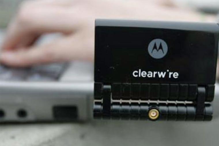 Clearwire Corp.'s wireless cards let PC users access the Web. (Ted S. Warren / Associated Press / File 2007)