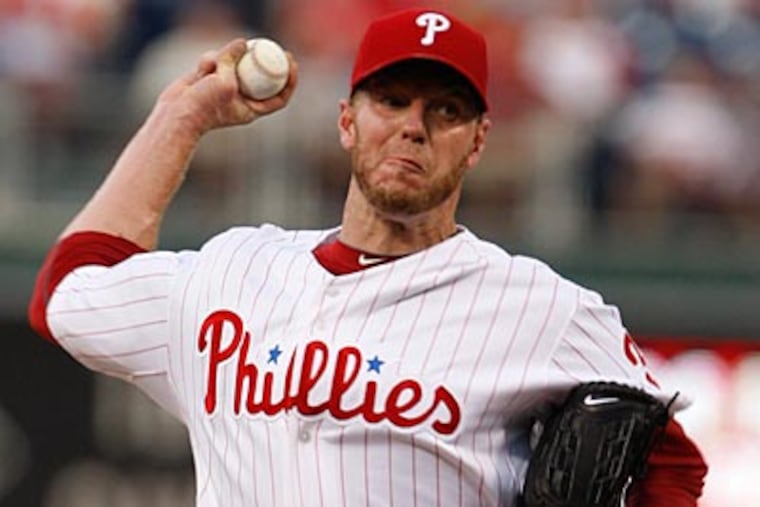 Roy Halladay finished the 2011 regular season with a 19-6 record and a 2.35 ERA. (Ron Cortes/Staff Photographer)