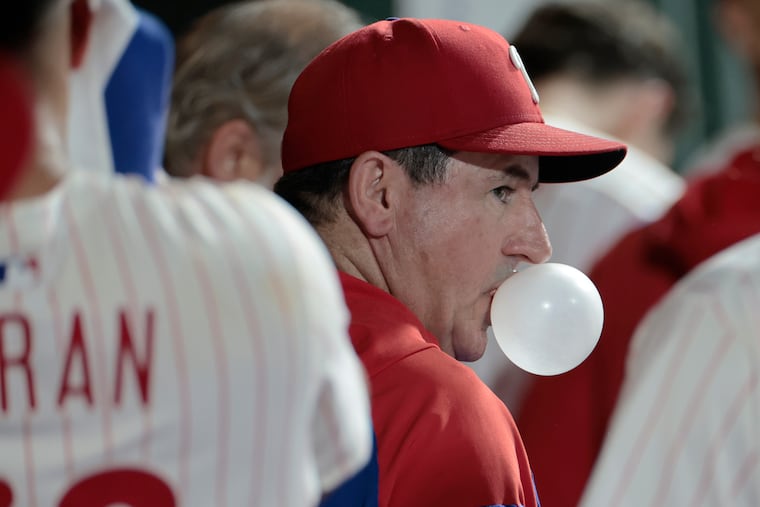 Phillies managers Rob Thomson will have a long list of tough calls to make in the NLDS.
