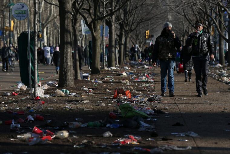 One day after the epic parade celebrating the Eagles Super Bowl victory, city officials were reckoning with the aftermath and totalling bills for everything from cleanup to porta potties and police coverage.