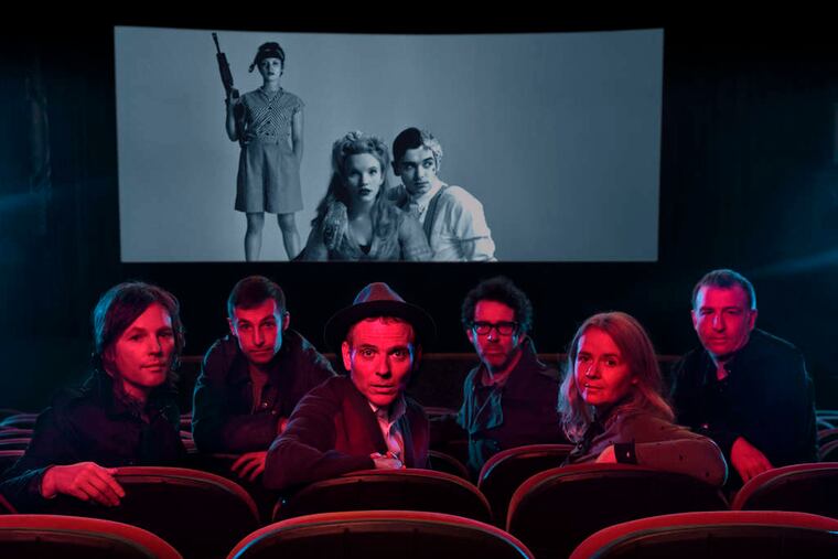 Belle & Sebastian, the Glasgow chamber pop band that can tell detailed, diarylike stories, performed its sunny '60s AM-radio tunes Tuesday at the Tower Theater.