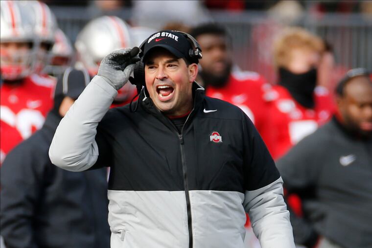 Ohio State head coach Ryan Day