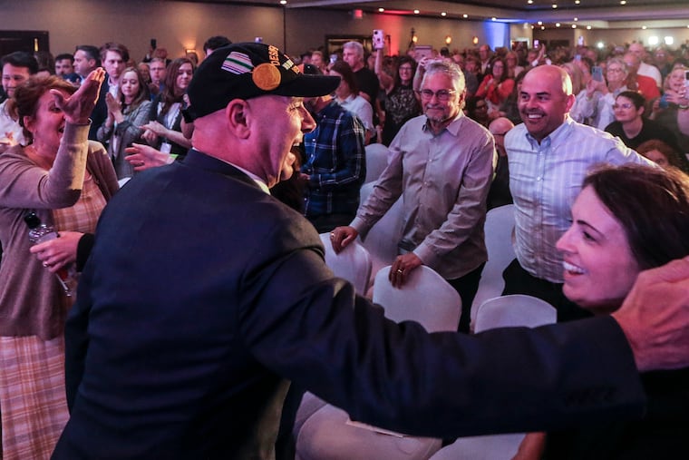 Polls show State Sen. Doug Mastriano trailing in the governor's race. He's trying to expand his reach, but has been dogged by past statements.