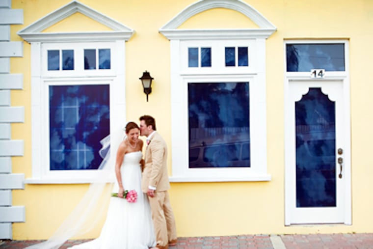 Jennifer Boyle & John Tondera were married May 1, 2010 in Jamaica. (Christopher Dumas Photography)