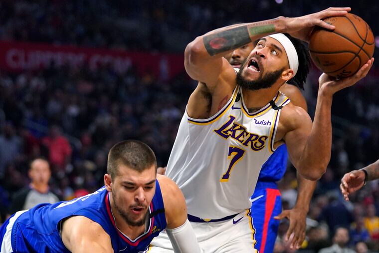 Center JaVale McGee and his Lakers teammates have risen to the top of the power rankings.