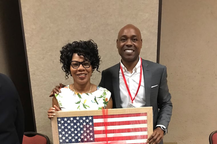 Marsha Banks attends the Michigan Department of Corrections 2019 Supervisor's Conference.