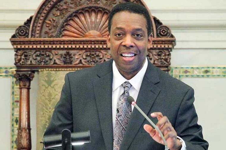 President Darrell Clarke (Akira Suwa / Staff Photographer )