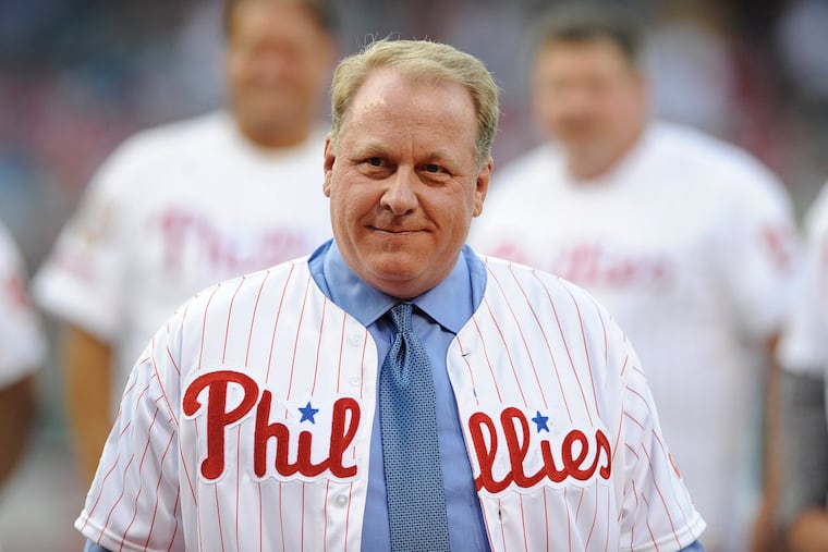 Former Phillies pitcher Curt Schilling