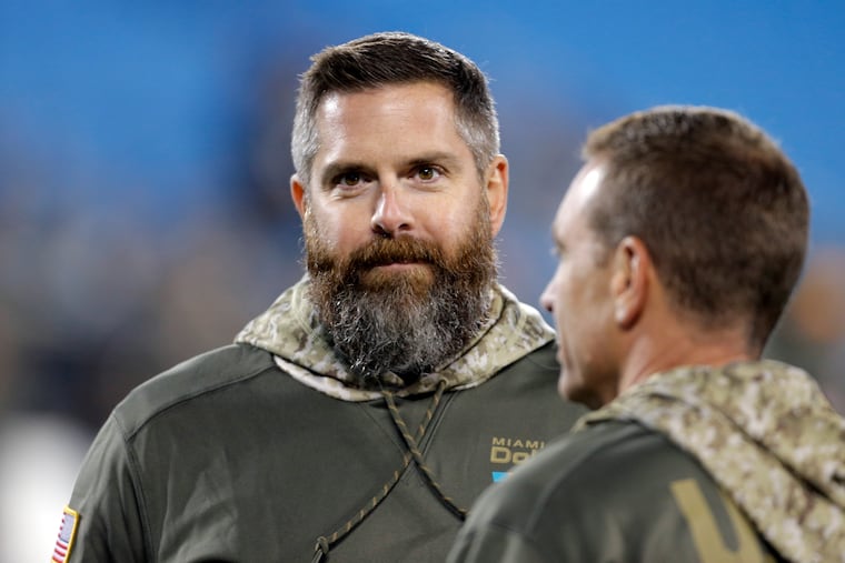 Eagles defensive line coach Matt Burke's path to the NFL is a story that even he sometimes doesn't believe.