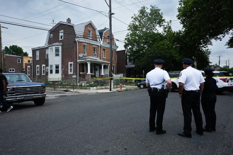 The Scene of an ongoing investigation at 417 W Chew, searching a home in Olney neighborhood in Philadelphia, June 26, 2026.