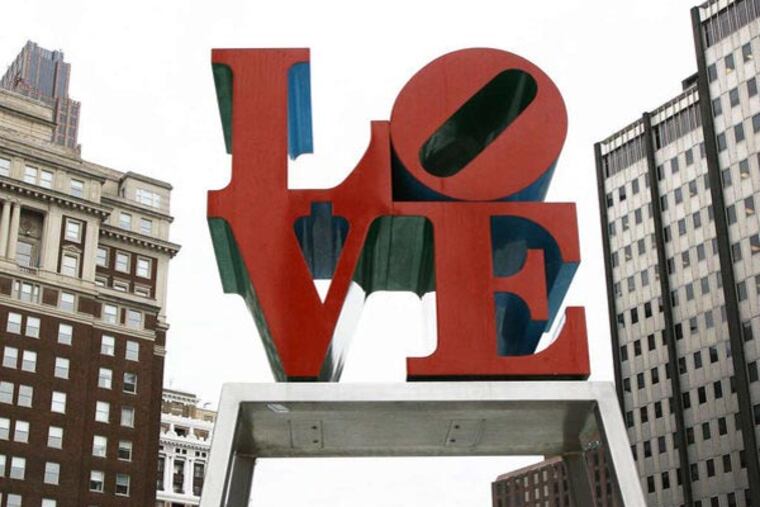 Love Park Statue