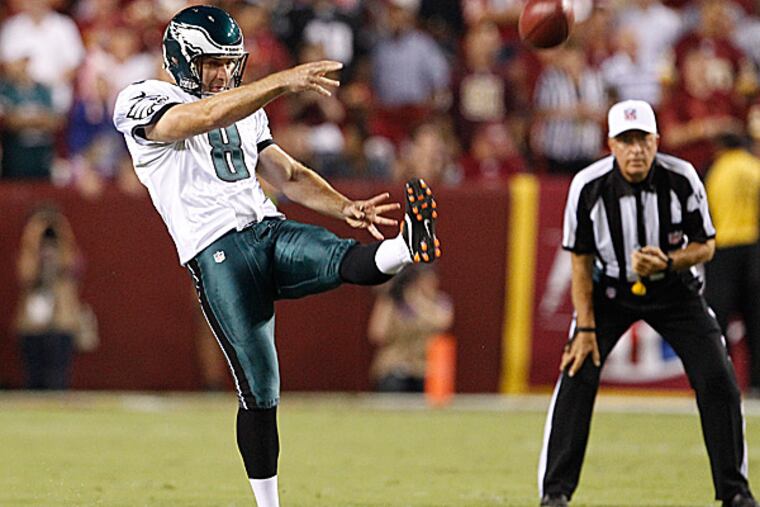 Eagles punter Donnie Jones. (Ron Cortes/Staff Photographer)