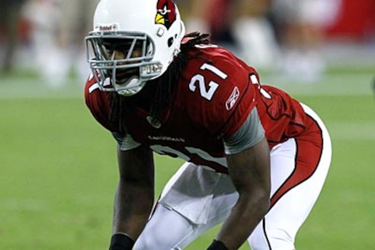 The Eagles acquired rookie cornerback Jorrick Calvin in a trade with the Arizona Cardinals. (AP Photo / Rick Scuteri)