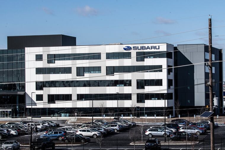 The Subaru of America campus near Admiral Wilson Boulevard on Monday. JOSE F. MORENO / Staff Photographer