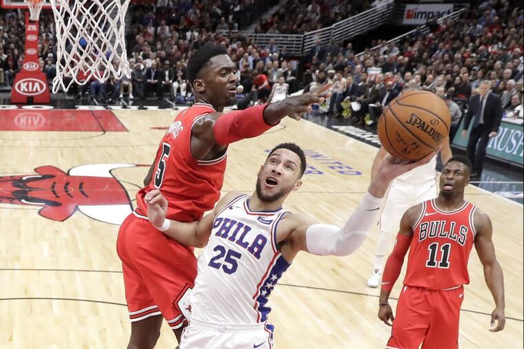 Ben Simmons did whatever he wanted against the Chicago Bulls’ defense in the Philadelphia 76ers’ win.