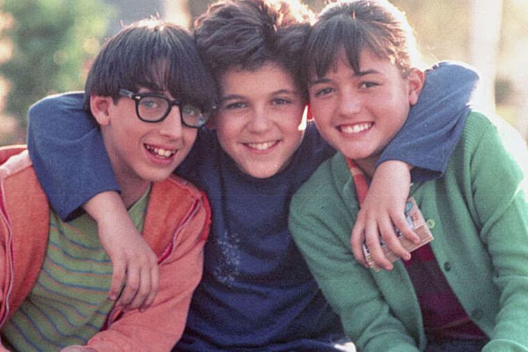 Josh Saviano (left), Fred Savage, and Danica McKellar were chummy back during the show's run.