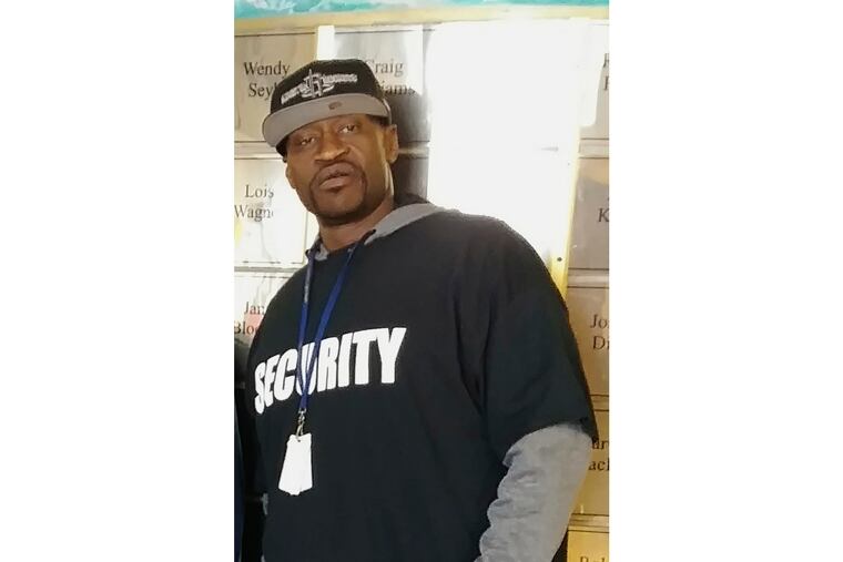 This undated photo provided by Christopher Harris shows George Floyd.