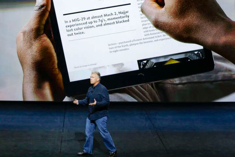 While its watches and smartphones appeal to the average Joe, Apple's new iPad Pro, with a bigger and sharper screen that comes with a smart stylus, works for artists, filmmakers, and businesspeople.