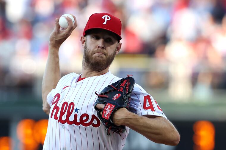 Zack Wheeler pitches against the Angels on June 4.