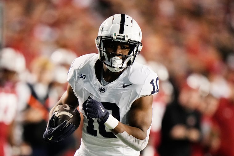 Nicholas Singleton is a former Penn State running back who could be of interest to the Eagles on Day 3.