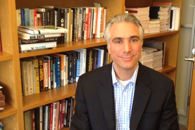 Wharton professor Kevin Werbach would like to see more competition among broadband providers. (Michael Hinkelman / Staff)