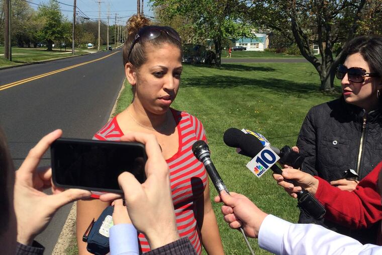 Breeana Somers, who was inside Keystone Fellowship Church when shots rang out, talks about the Sunday morning ordeal.