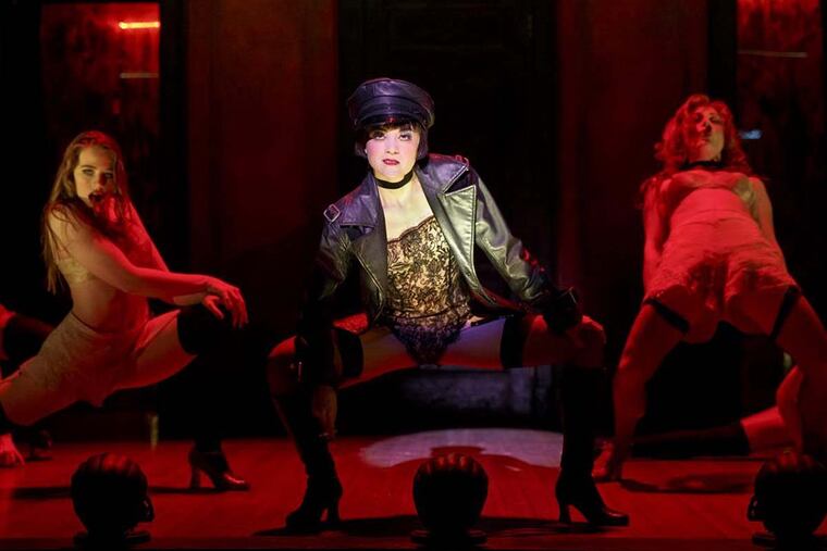 The cast of Cabaret at the Providence Performing Arts Center. The production will come to the Academy of Music in Philadelphia on April 4