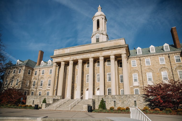 Old Main on Penn State's University Park campus in State College.