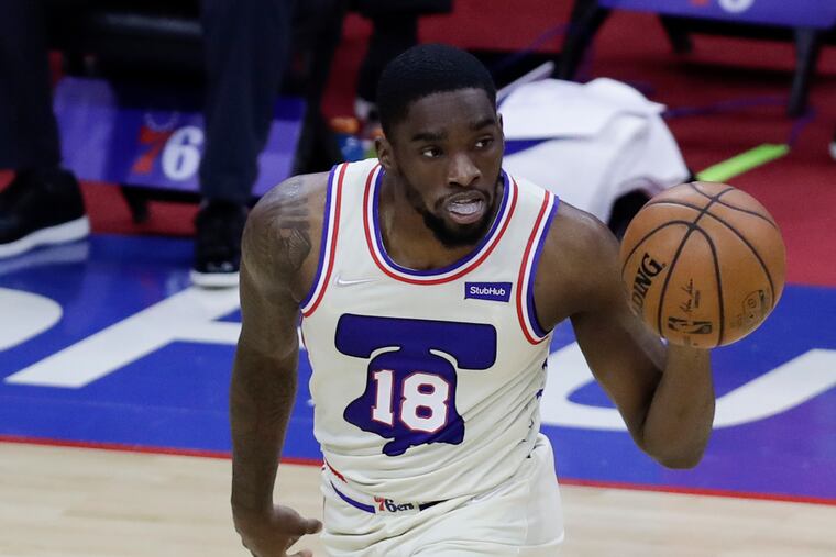 Sixers guard Shake Milton is having a career season.