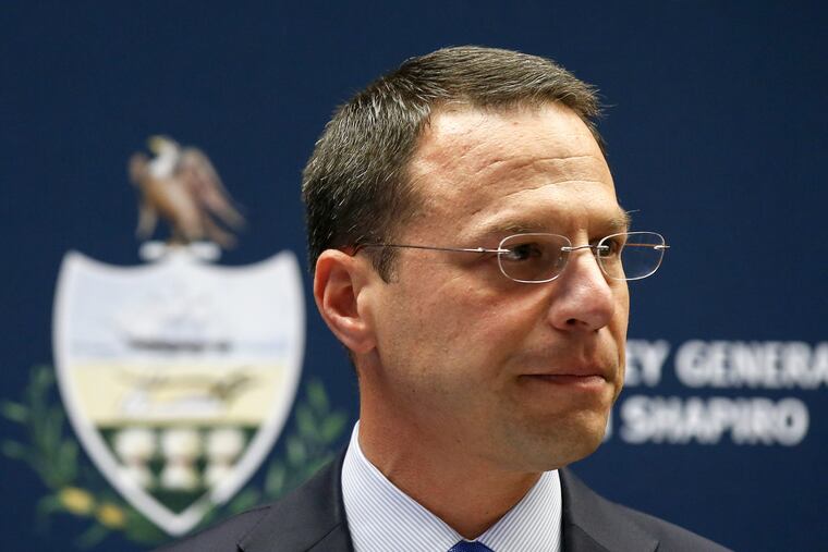 Pennsylvania Attorney General Josh Shapiro YONG KIM / Staff Photographer