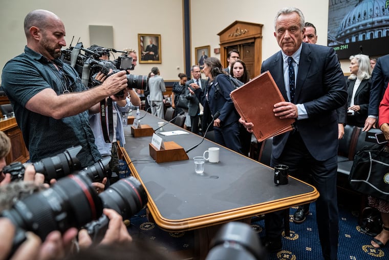 Robert F. Kennedy Jr. on Capitol Hill on July 20, 2023.