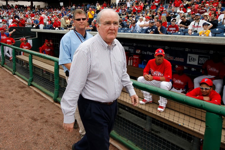 David Montgomery rose from a ticket office representative to team president and CEO in 48 years with the Phillies.