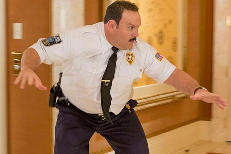 Kevin James returns as the title character in "Paul Blart: Mall Cop 2," this time in an adventure at a casino in Las Vegas. (Columbia Pictures)