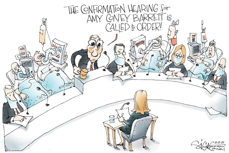 The Senate Judiciary sick ward.