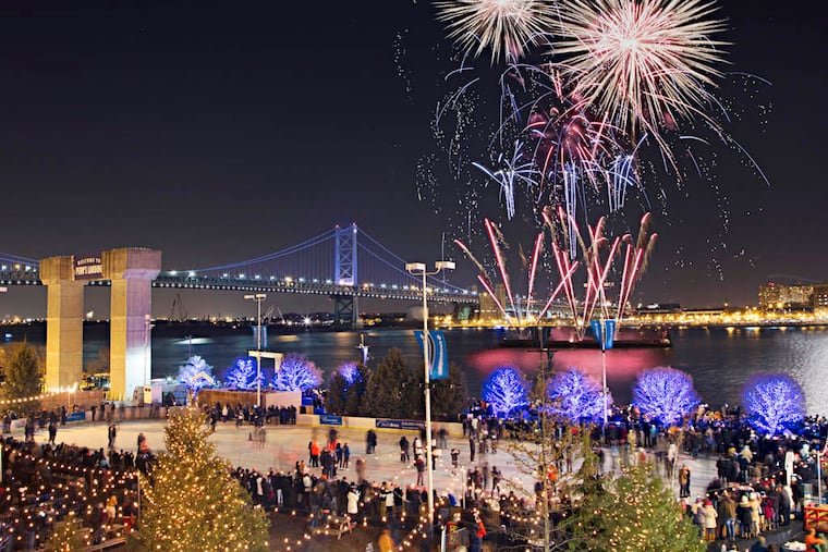 Waterfront Winterfest and the Blue Cross RiverRink have long hours this week, from 11 a.m. past midnight through Saturday.
