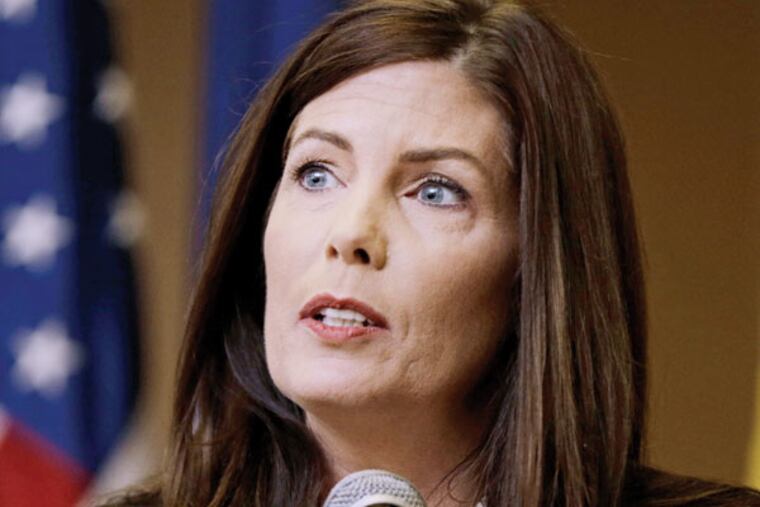 Attorney General Kathleen Kane. (AP Photo/Matt Rourke)