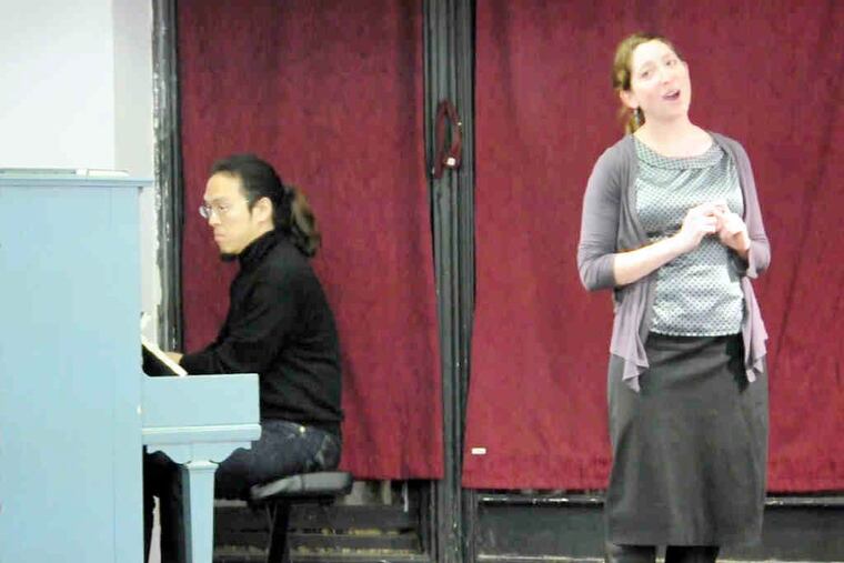 Yoonhak Beak (left) accompanies Sidney de Lapeyrouse.