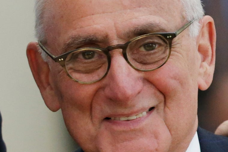 Architect Robert A.M. Stern poses for a photo, Wednesday, April 24, 2013, in Dallas.