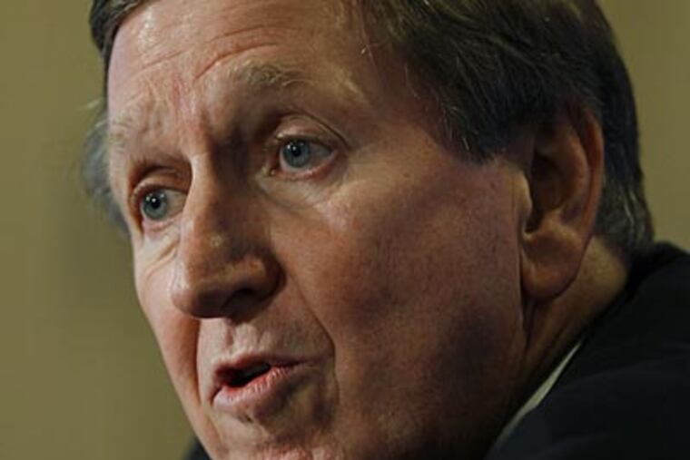 There is no timeline for finding Rod Thorn's eventual replacement as 76ers president. (Matt Rourke/AP)