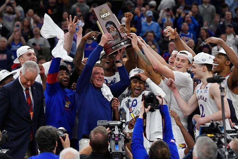 Kansas has won nine straight, and beat the spread in six of those games. Villanova is next.