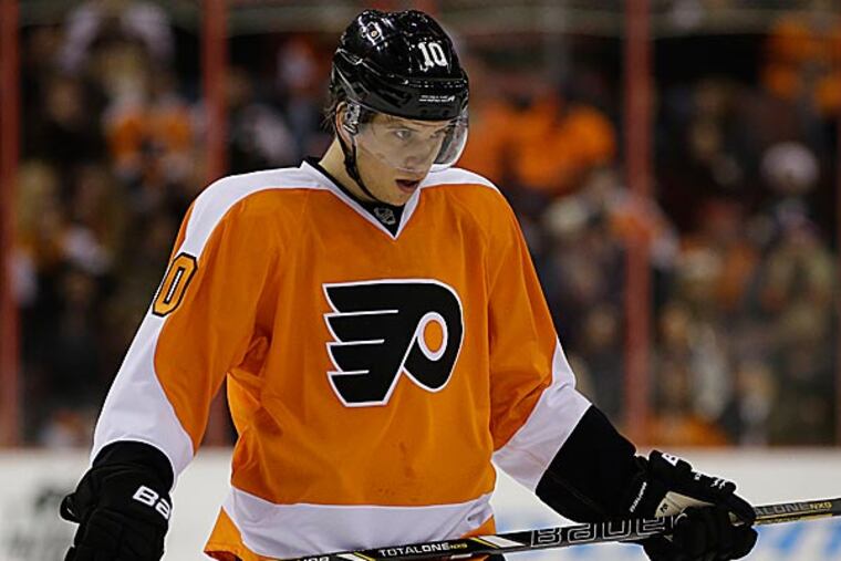 The Flyers' Brayden Schenn. (Matt Slocum/AP)