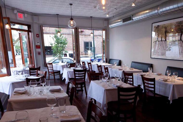 Dining room at Noord, 1046 E. Tasker St.