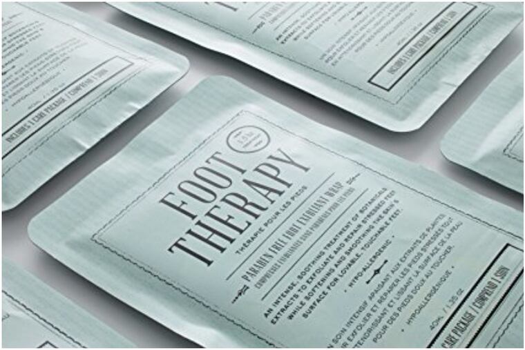 The Foot Therapy mask.