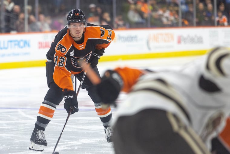 Ronnie Attard, who played 15 games with the Flyers last season, has had an All-Star season in the AHL with Lehigh Valley.