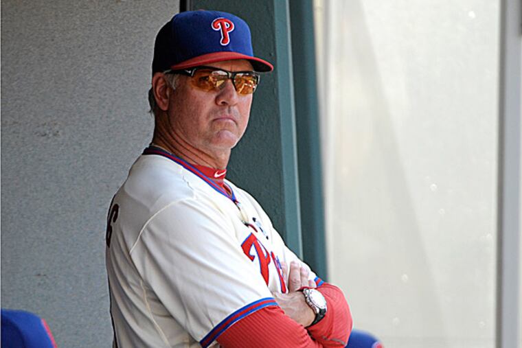 Phillies manager Ryne Sandberg. (Eric Hartline/USA Today Sports)