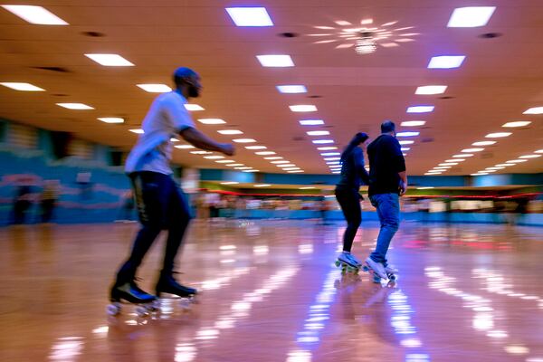 Rollerblades Rinks Pictures of a roller rink revival