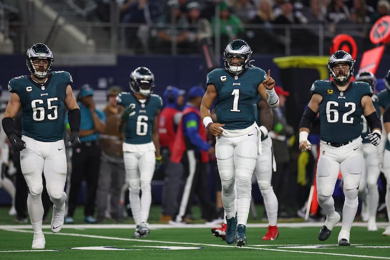 Philadelphia Eagles quarterback Jalen Hurts will look to bounce back Monday in Seattle.